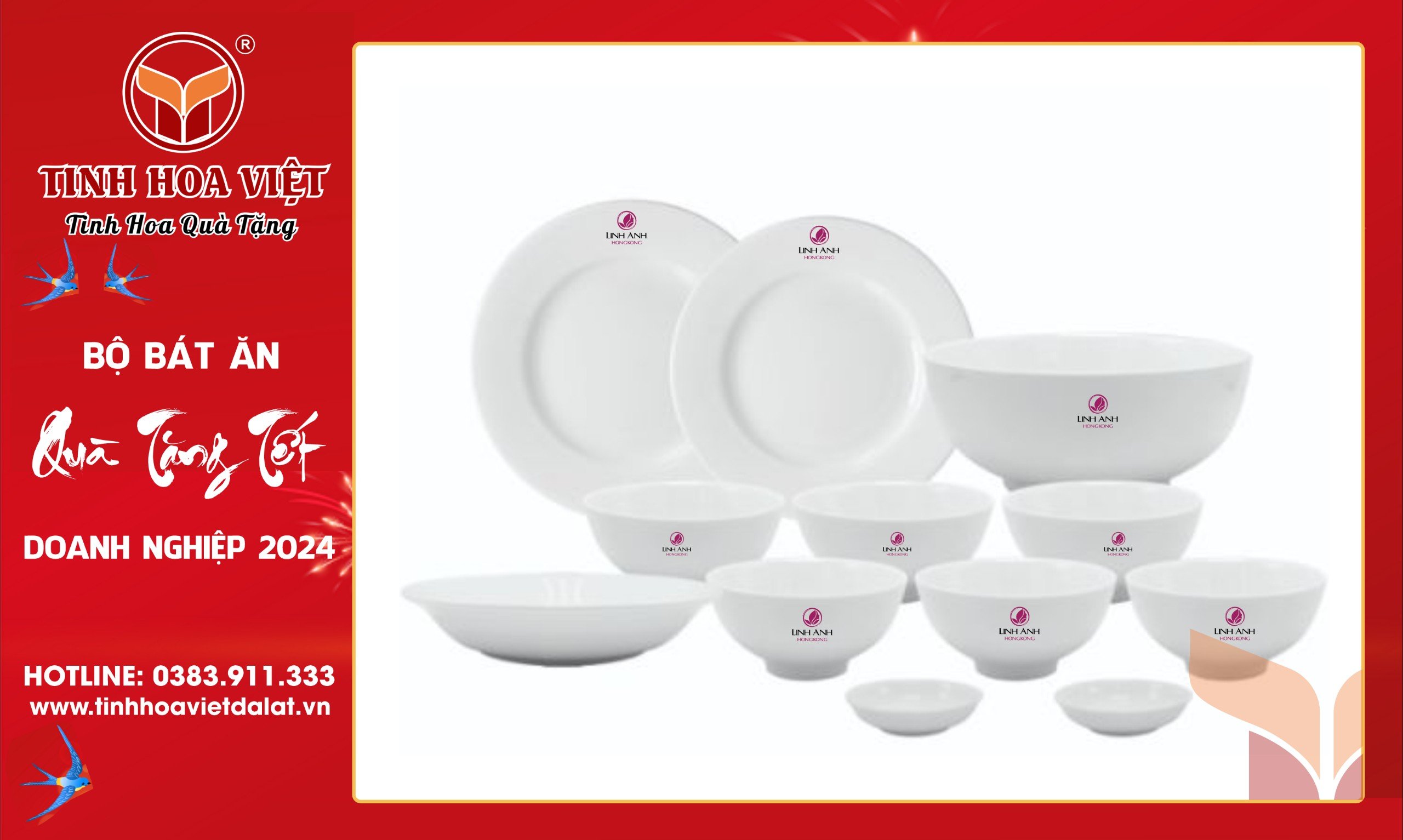 bộ bát ăn 11 món