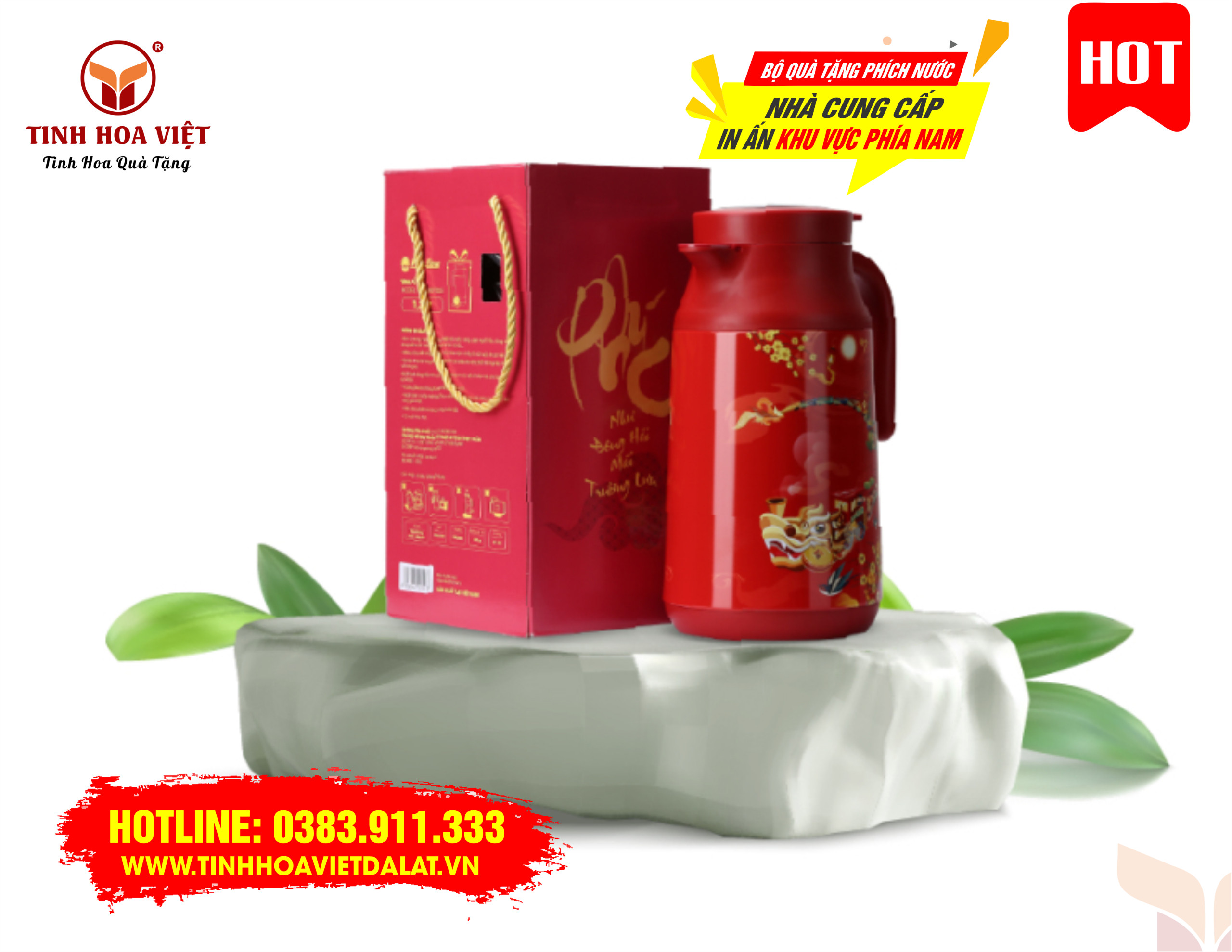 phích nước đỏ rạng đông