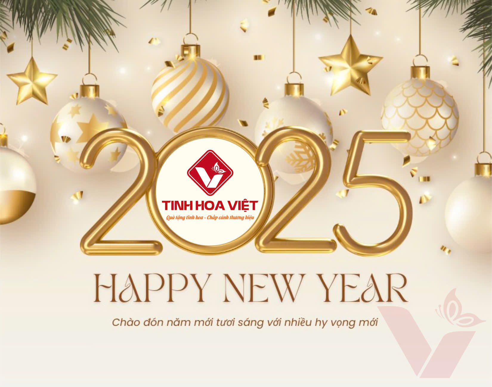 Chúc Mừng Năm Mới 2025 - Công Ty Tinh Hoa Việt