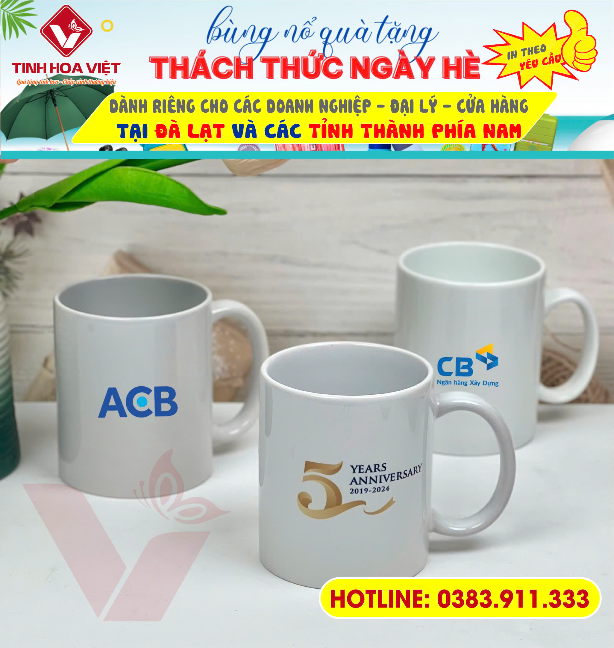 Top 5 Mẫu Quà Tặng Mùa Hè 2025 Cho Doanh Nghiệp