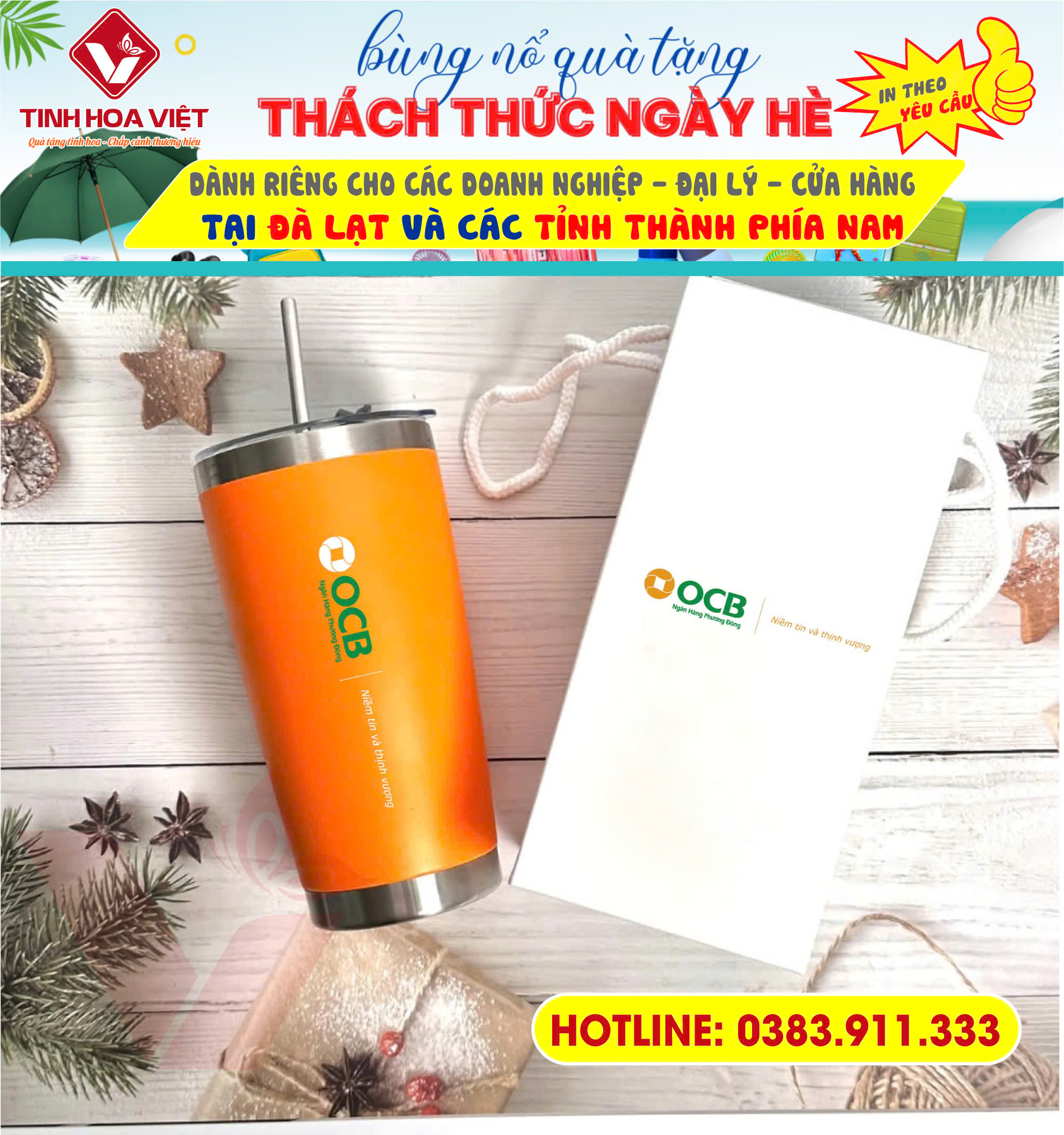 In Ấn Quà Tặng Tri Ân Khách Hàng Dịp Hè 2025