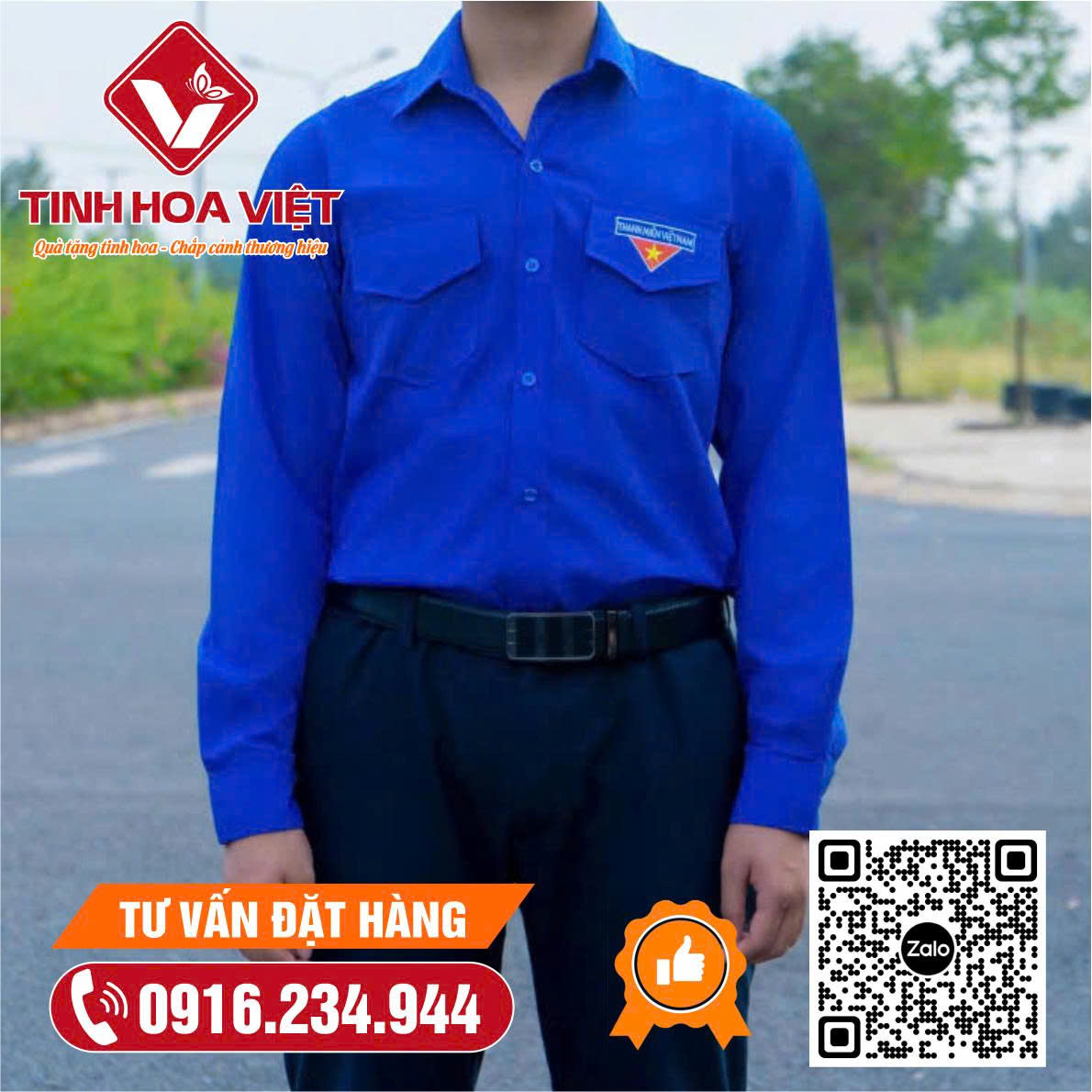 Xưởng cung cấp áo Đoàn – áo Công đoàn – đồng phục giá xưởng tại Lâm Đồng