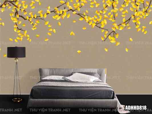 Tranh dán tường Hoa đào 2