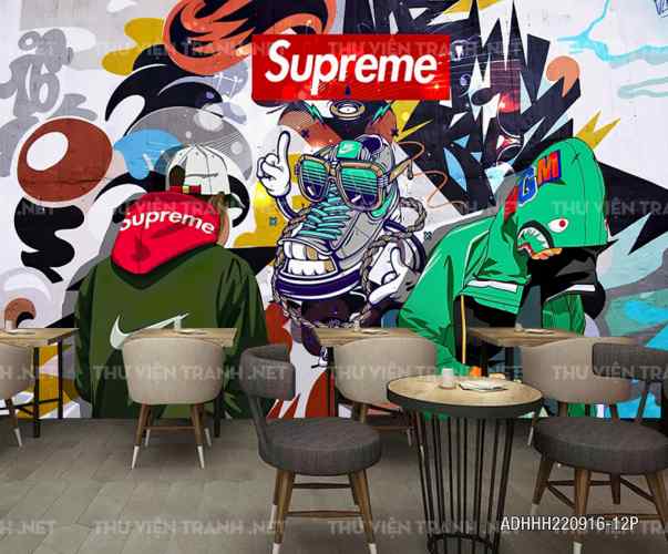 Tranh dán tường hiphop