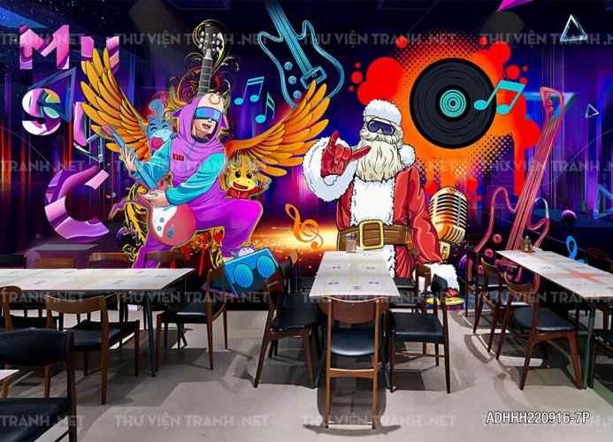 Tranh dán tường hiphop