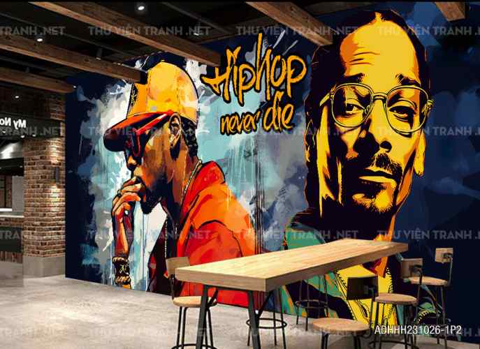 Tranh dán tường hiphop