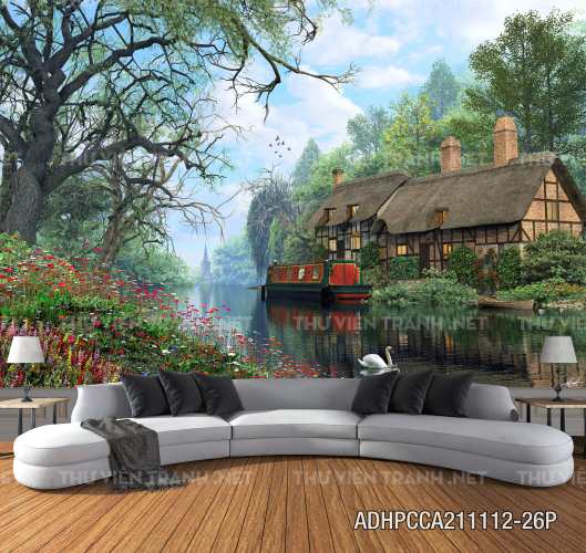 Tranh dán tường Châu âu