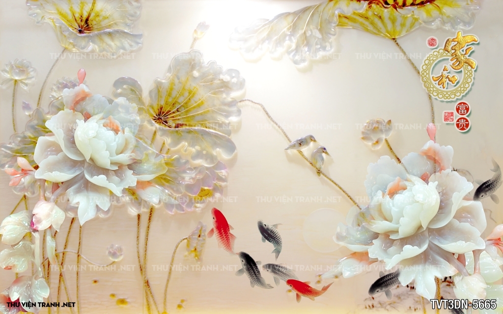 Tranh 3D giả ngọc