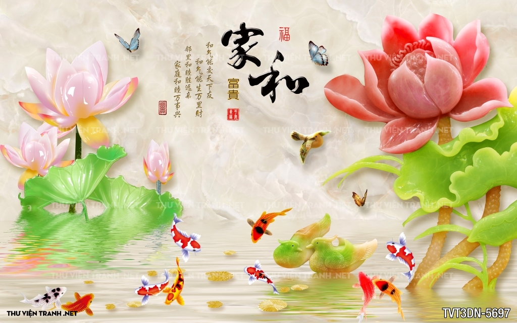 Tranh 3D giả ngọcTranh 3D giả ngọc