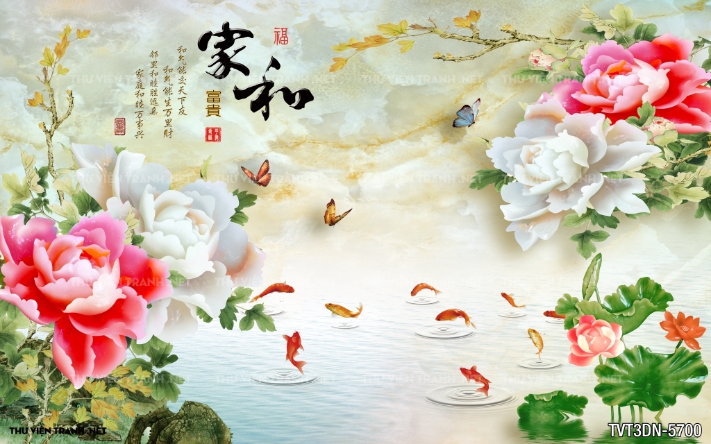 Tranh 3D giả ngọc