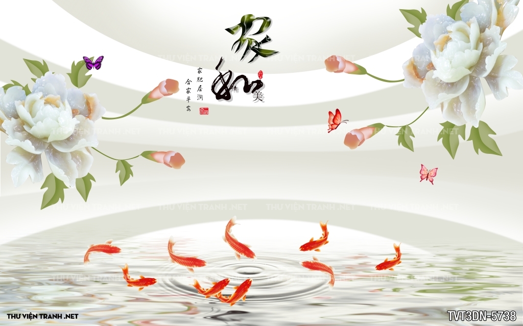 Tranh 3D giả ngọc