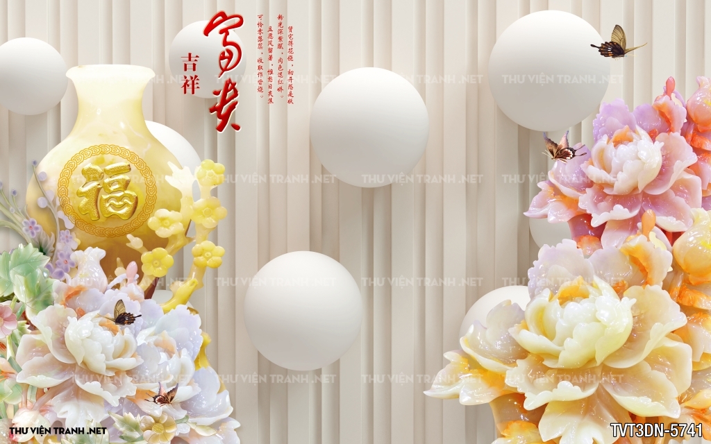 Tranh 3D giả ngọc