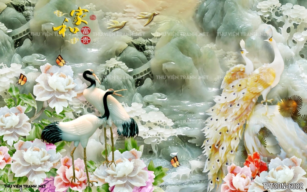 Tranh 3D giả ngọc2
