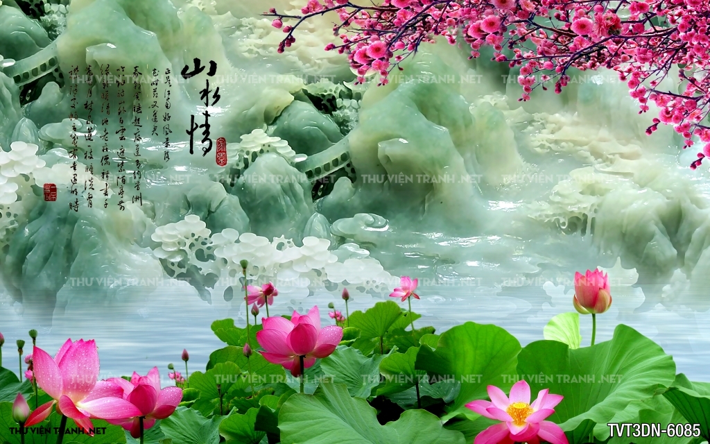 Tranh 3D giả ngọc2