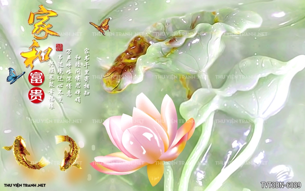 Tranh 3D giả ngọc2