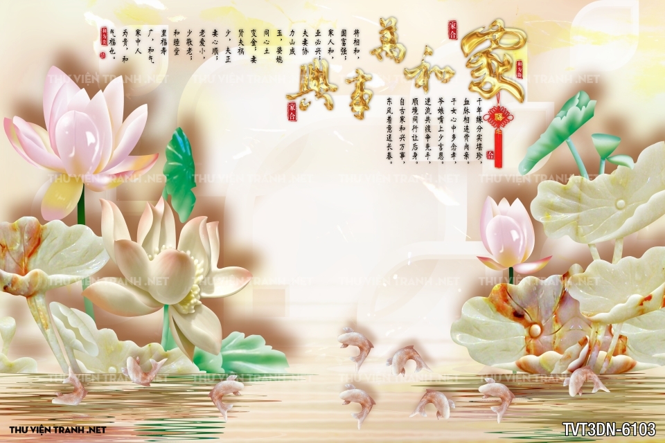 Tranh 3D giả ngọc2