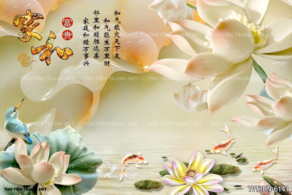 Tranh 3D giả ngọc 2