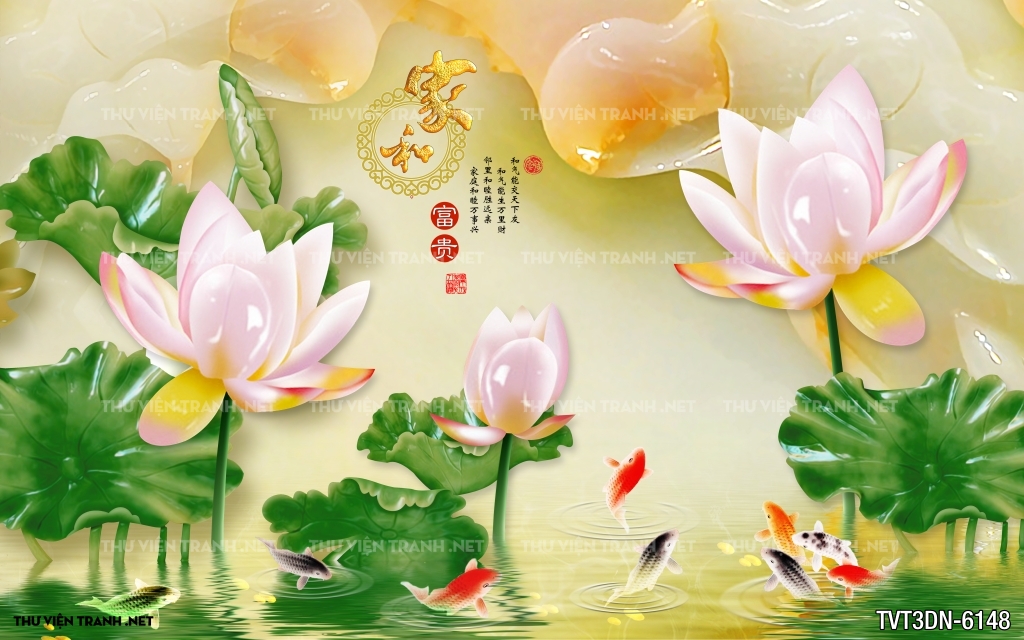 Tranh 3D giả ngọc 2