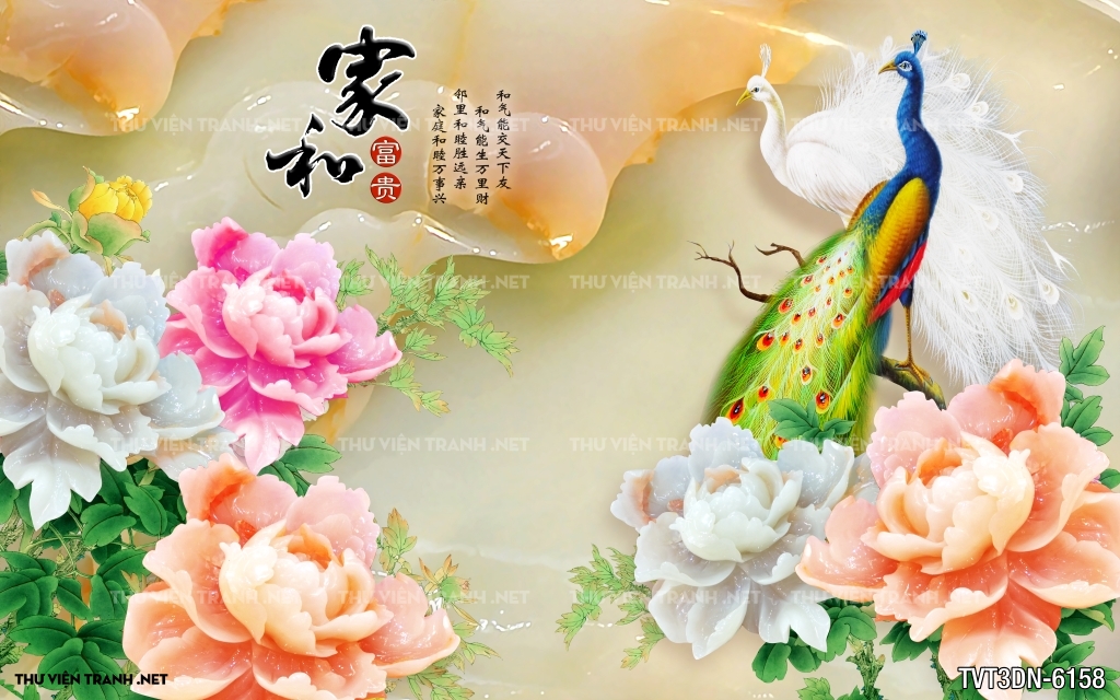 Tranh 3D giả ngọc 2