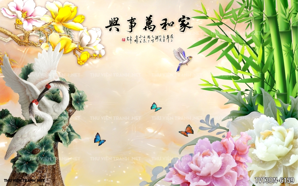 Tranh 3D giả ngọc 2