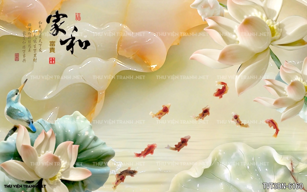 Tranh 3D giả ngọc 2