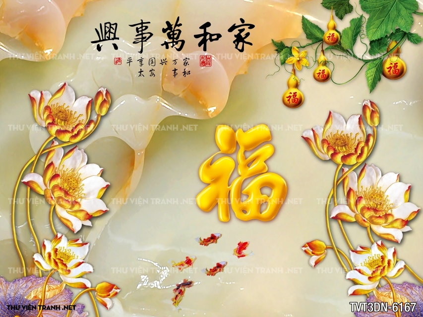 Tranh 3D giả ngọc 2
