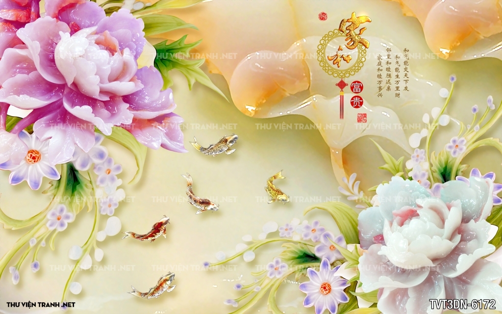 Tranh 3D giả ngọc 2