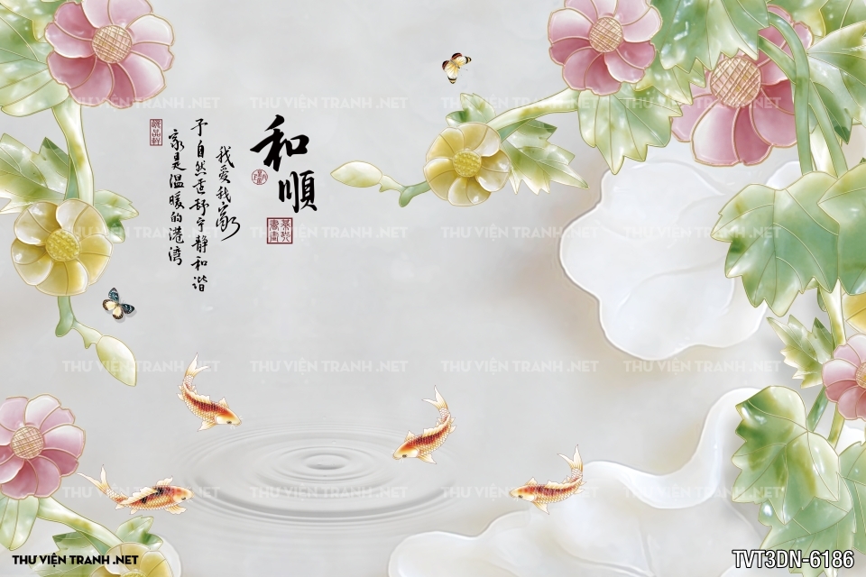 Tranh 3D giả ngọc 2