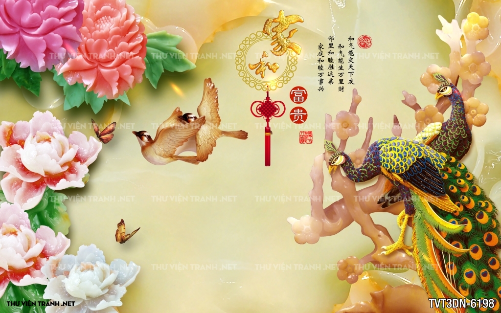 Tranh 3D giả ngọc 2