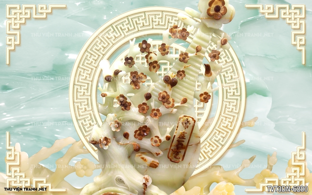 Tranh 3D giả ngọc 2