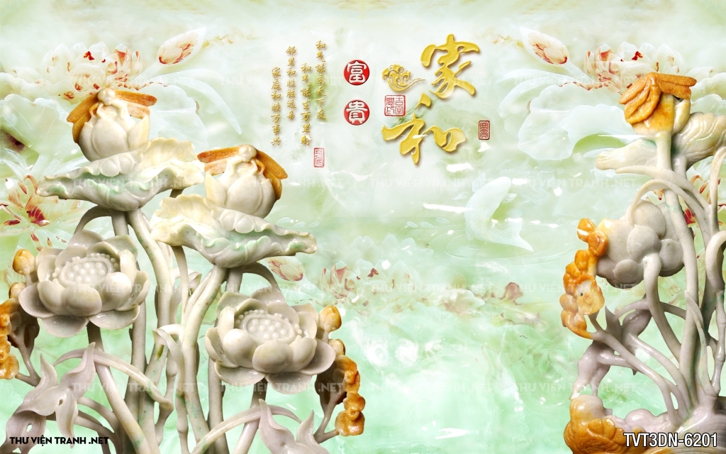 Tranh 3D giả ngọc 2