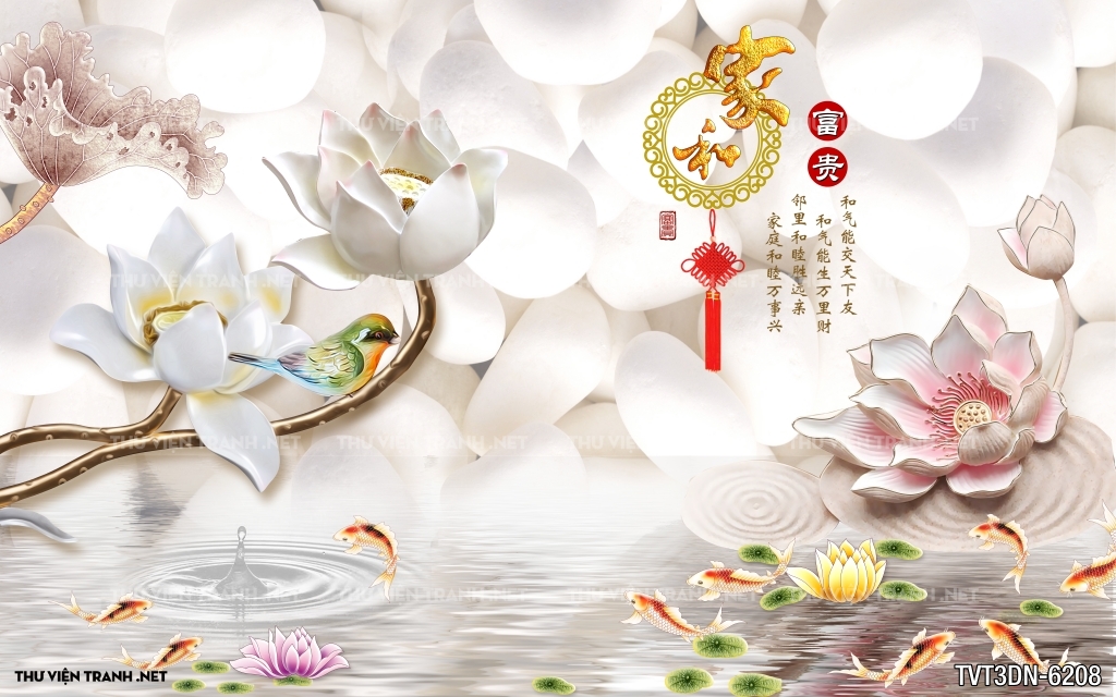 Tranh 3D giả ngọc 2