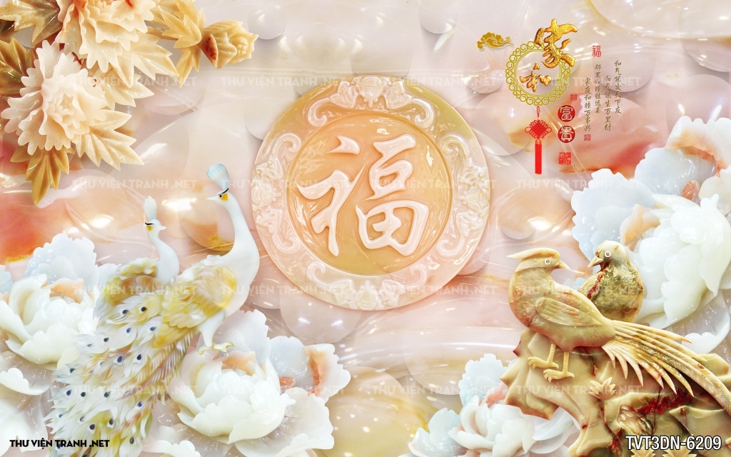 Tranh 3D giả ngọc 2