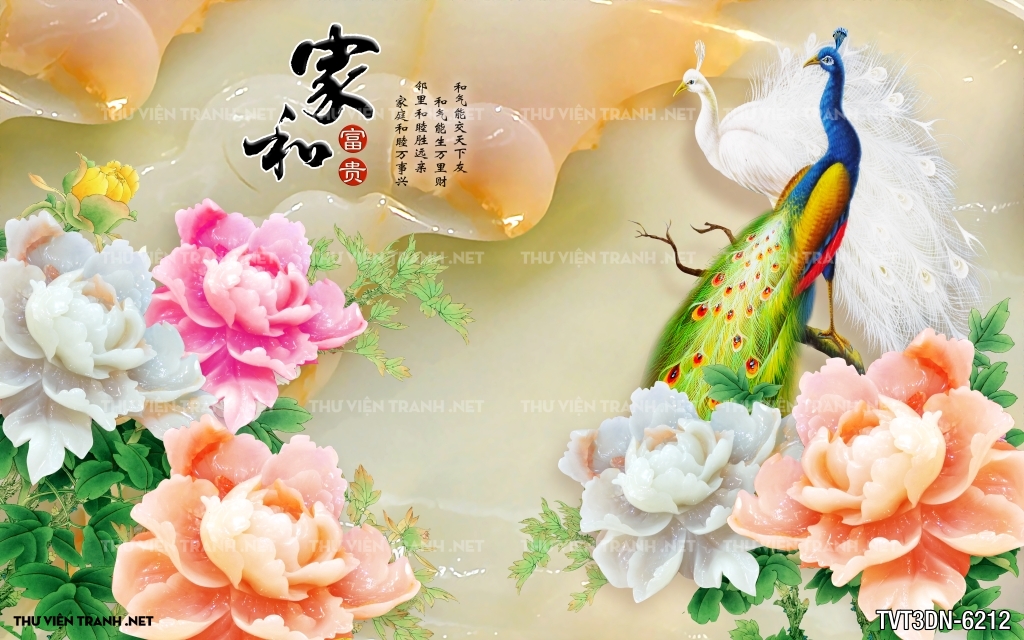 Tranh 3D giả ngọc 2