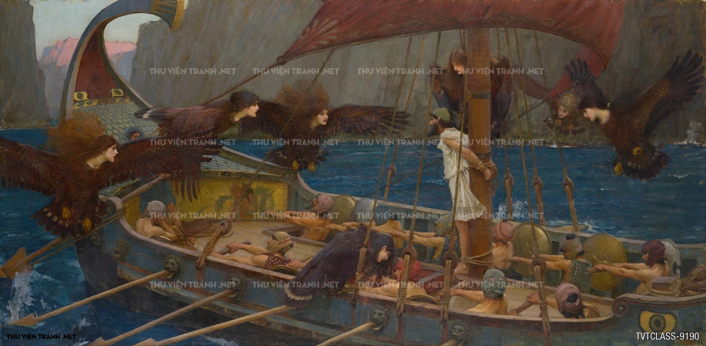 Tranh cổ điển phục hưng- Tranh vẽ Châu Âu cổ điển- Classic Painting