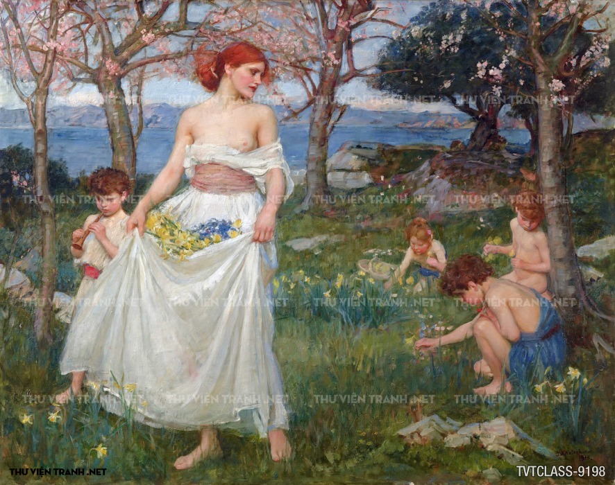 Tranh cổ điển phục hưng- Tranh vẽ Châu Âu cổ điển- Classic Painting