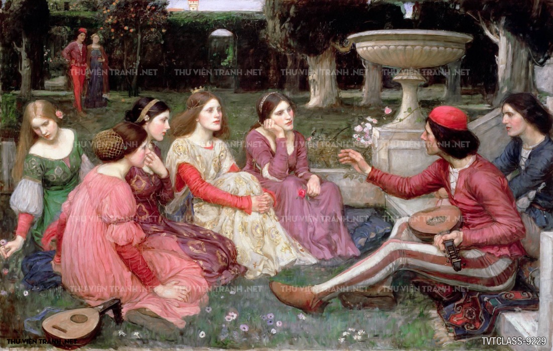 Tranh cổ điển phục hưng- Tranh vẽ Châu Âu cổ điển- Classic Painting