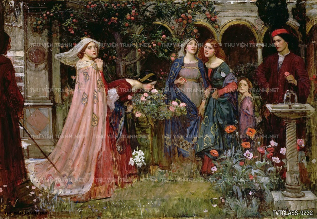 Tranh cổ điển phục hưng- Tranh vẽ Châu Âu cổ điển- Classic Painting