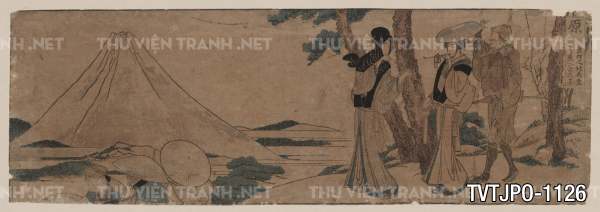 Tranh Nhật Bản  cổ Ukiyo-e -Ancient Japanese woodblock prints.