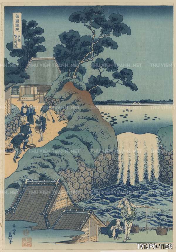Tranh Nhật Bản  cổ Ukiyo-e -Ancient Japanese woodblock prints1