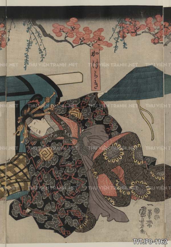 Tranh Nhật Bản  cổ Ukiyo-e -Ancient Japanese woodblock prints1