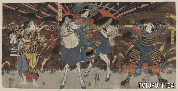 Tranh Nhật Bản  cổ Ukiyo-e -Ancient Japanese woodblock prints1