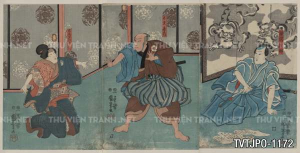 Tranh Nhật Bản  cổ Ukiyo-e -Ancient Japanese woodblock prints1