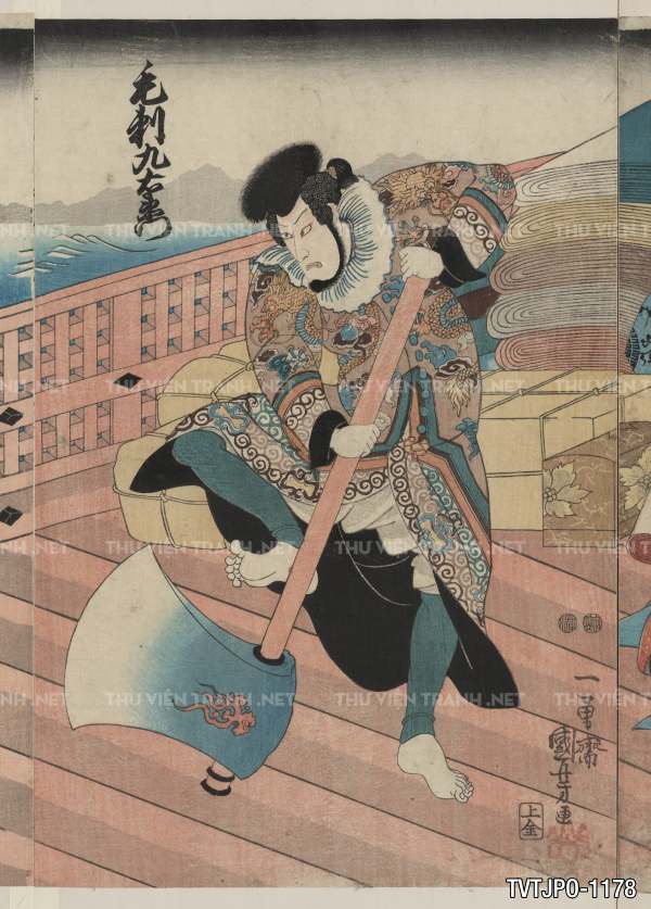 Tranh Nhật Bản  cổ Ukiyo-e -Ancient Japanese woodblock prints1