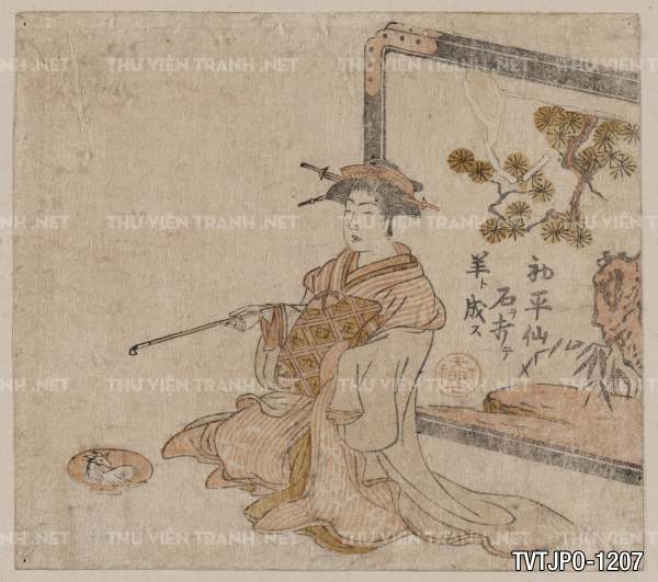 Tranh Nhật Bản  cổ Ukiyo-e -Ancient Japanese woodblock prints2