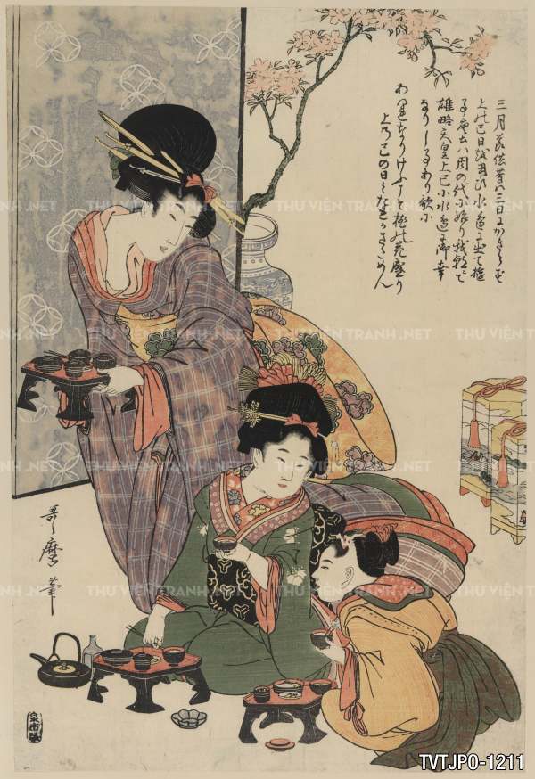 Tranh Nhật Bản  cổ Ukiyo-e -Ancient Japanese woodblock prints2