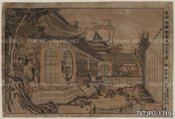 Tranh Nhật Bản  cổ Ukiyo-e -Ancient Japanese woodblock prints3