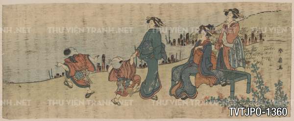 Tranh Nhật Bản  cổ Ukiyo-e -Ancient Japanese woodblock prints 4