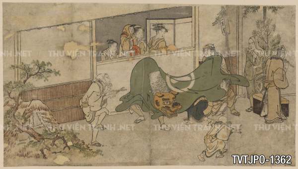 Tranh Nhật Bản  cổ Ukiyo-e -Ancient Japanese woodblock prints 4