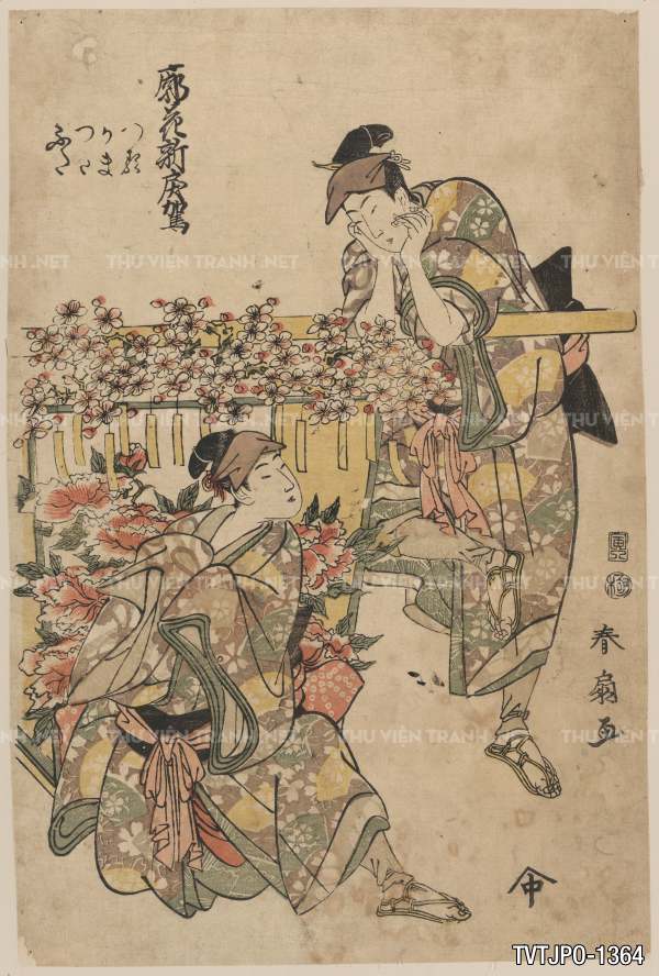 Tranh Nhật Bản  cổ Ukiyo-e -Ancient Japanese woodblock prints 4